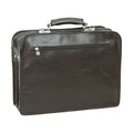 Leather Briefcase - Black-1
