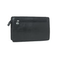 Full grain leather Clutch  - black-1
