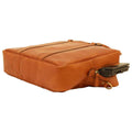 Soft Calfskin Leather Briefcase - Gold-1