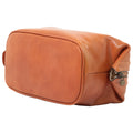 Leather Beauty Case - Brown Colonial-1