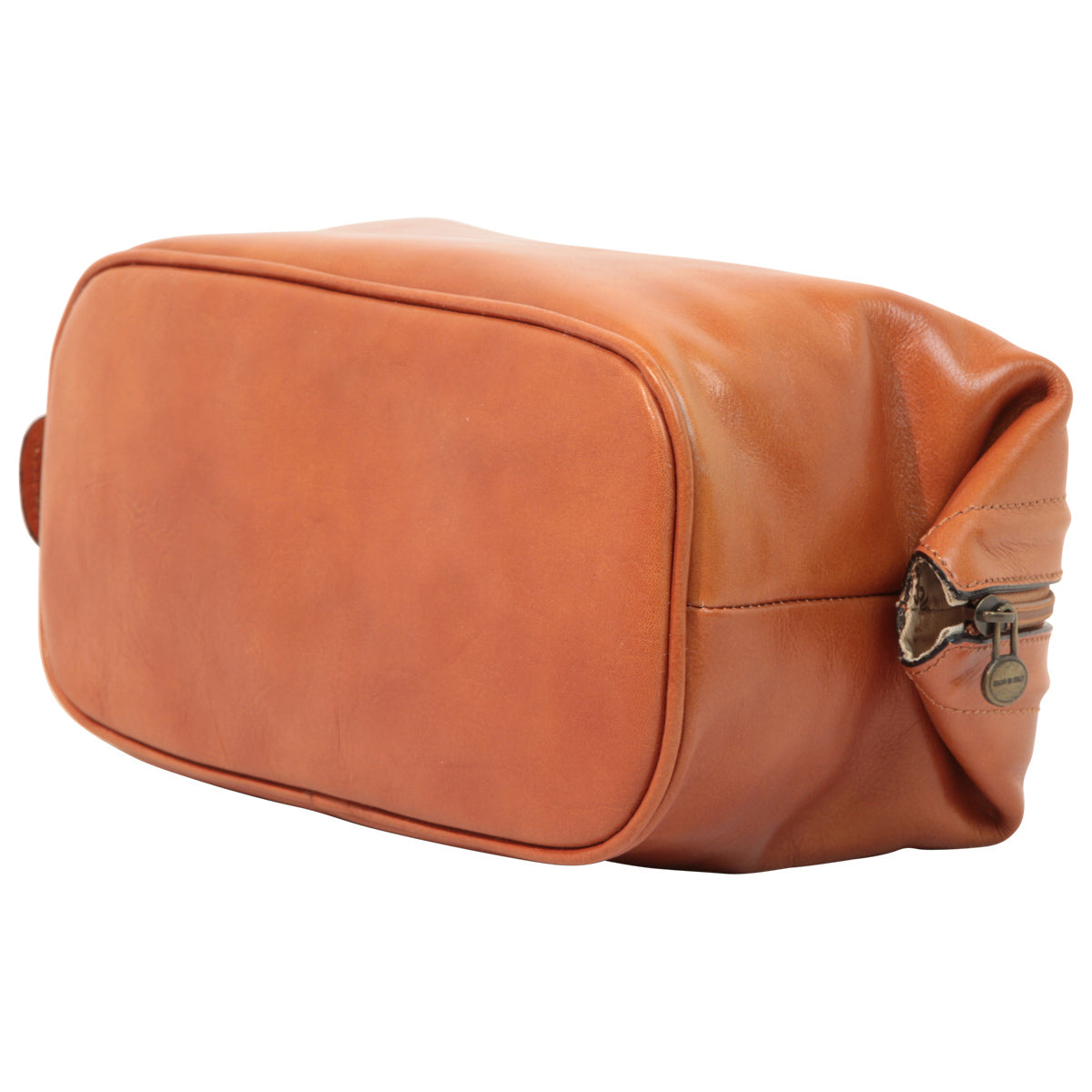 Leather Beauty Case - Brown Colonial-1