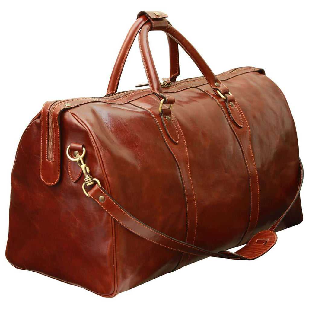 Weekend travel bag - Brown-1
