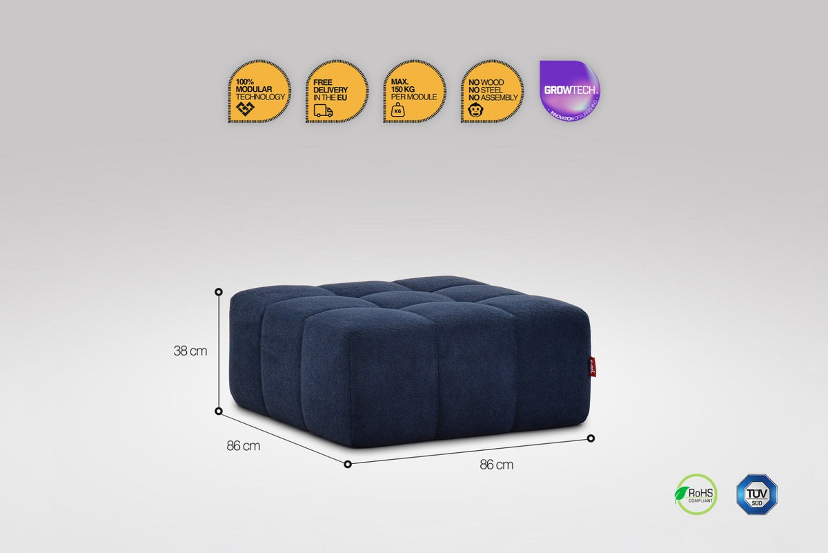 Hocker - Blau-2