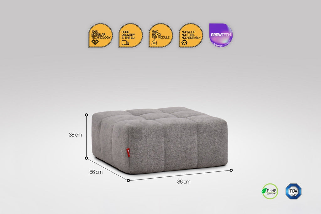 Hocker - Grau-2