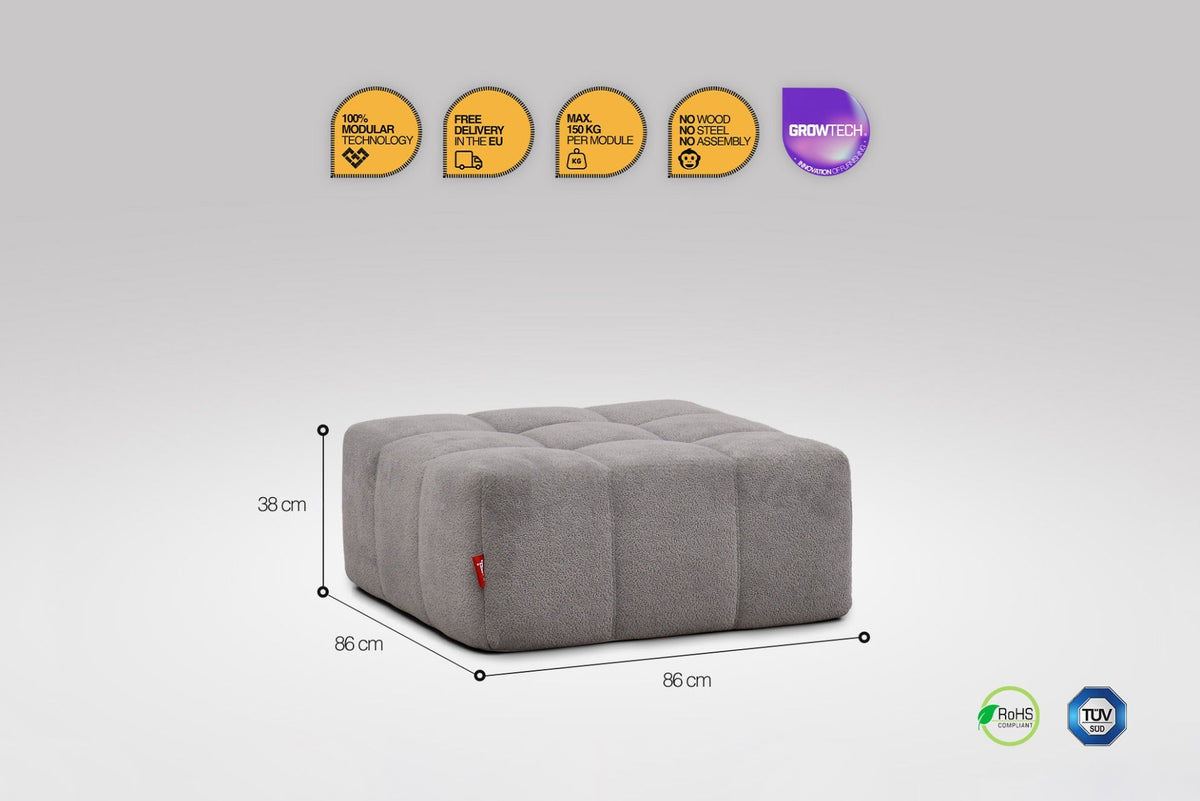 Hocker - Grau-2