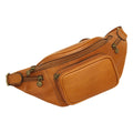 Handmade Leather Belt Bag in Italian Leather - Brown Colonial-1