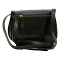 Full grain calfskin shoulder bag - Black-1