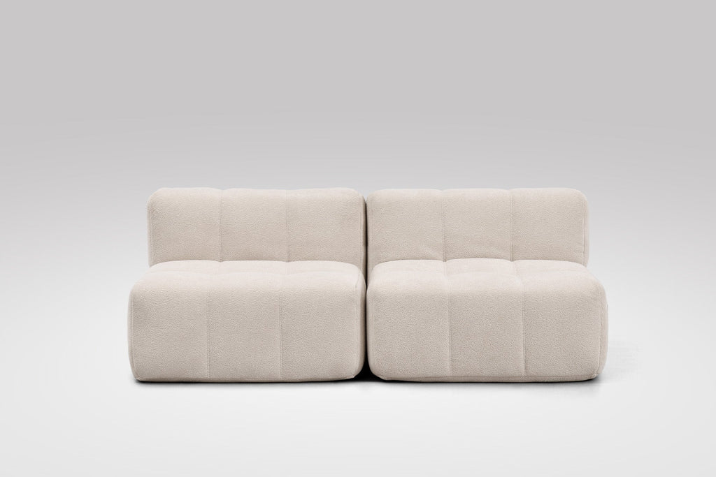 2 Teiliges Modulares Sofa – Beige-1