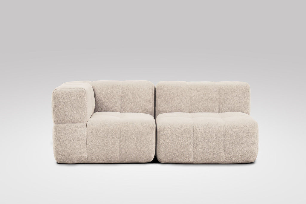 2 Teiliges Modulares Sofa – Beige-1