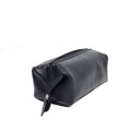 Cowhide beauty case - Black-1