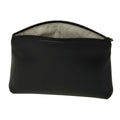 Cowhide leather beauty case- Black-1