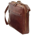 Vachetta Leather Messenger - Brown-1
