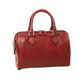 Double handled shoulder bag - red-1