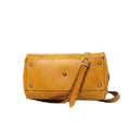 Double handled shoulder bag - Ochre-1