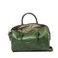 Double handled shoulder bag - Green-1