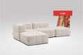 4 Teiliges Modulares Sofa – Beige-0