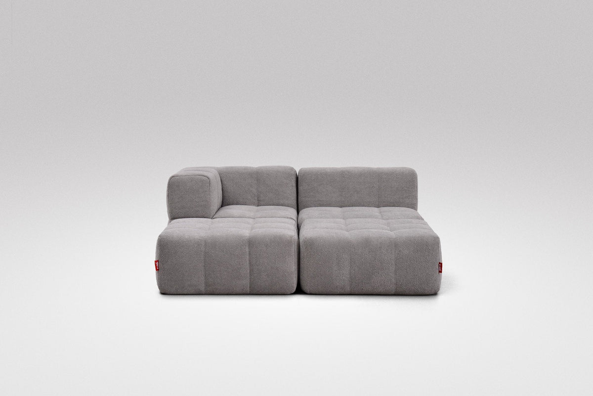 4 Teiliges Modulares Sofa – Grau-1