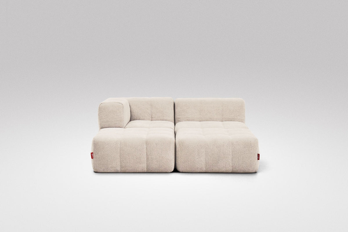 4 Teiliges Modulares Sofa – Beige-1