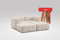 4 Teiliges Modulares Sofa – Beige-0