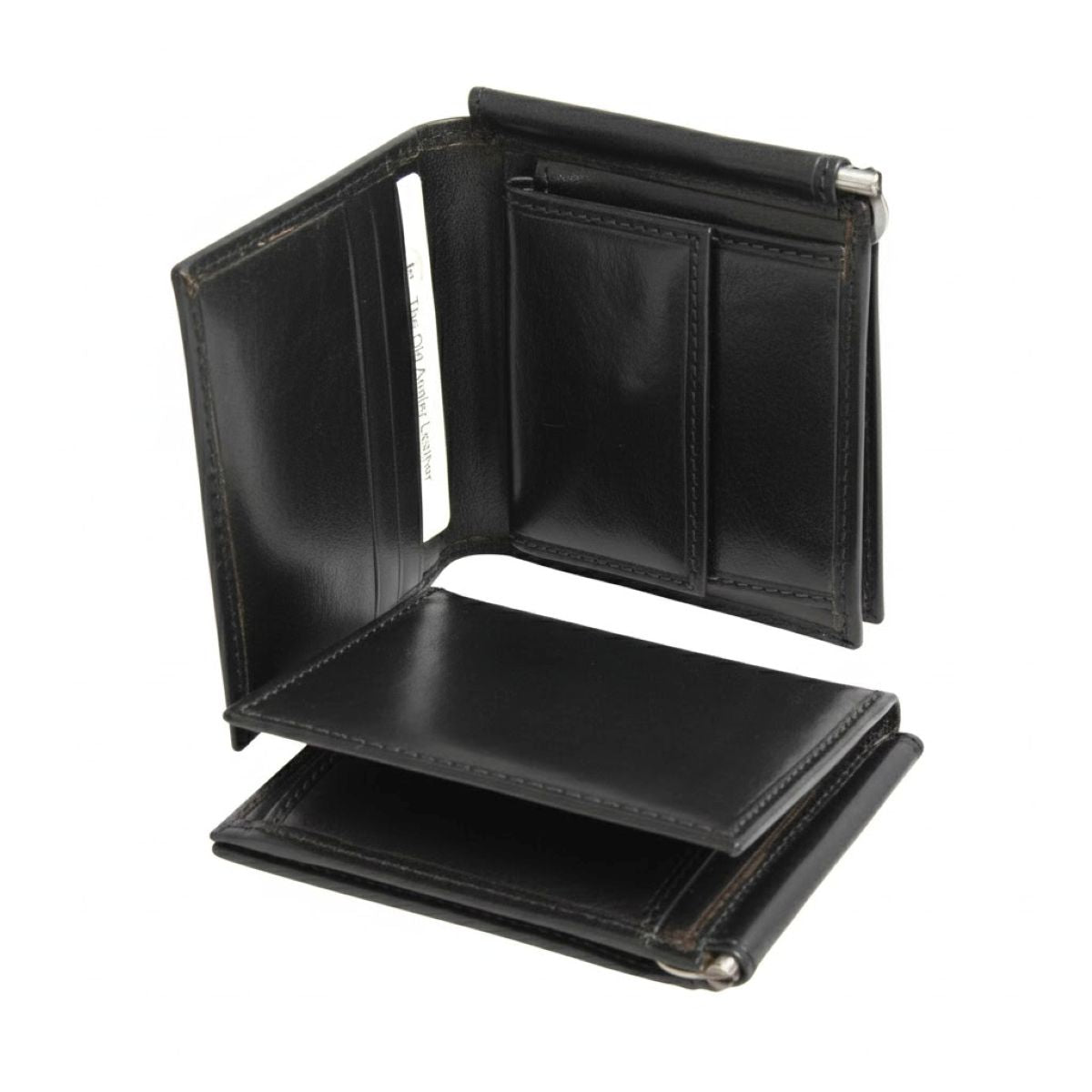 Three part wallet - Black-0