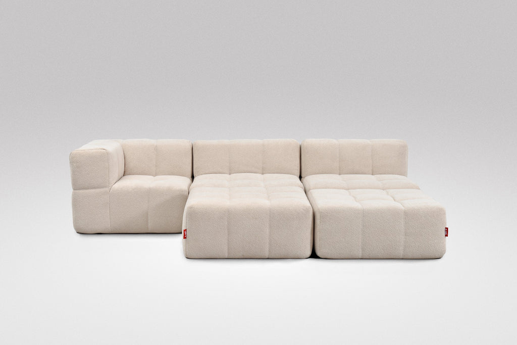 5 Teiliges Modulares Sofa – Beige-1