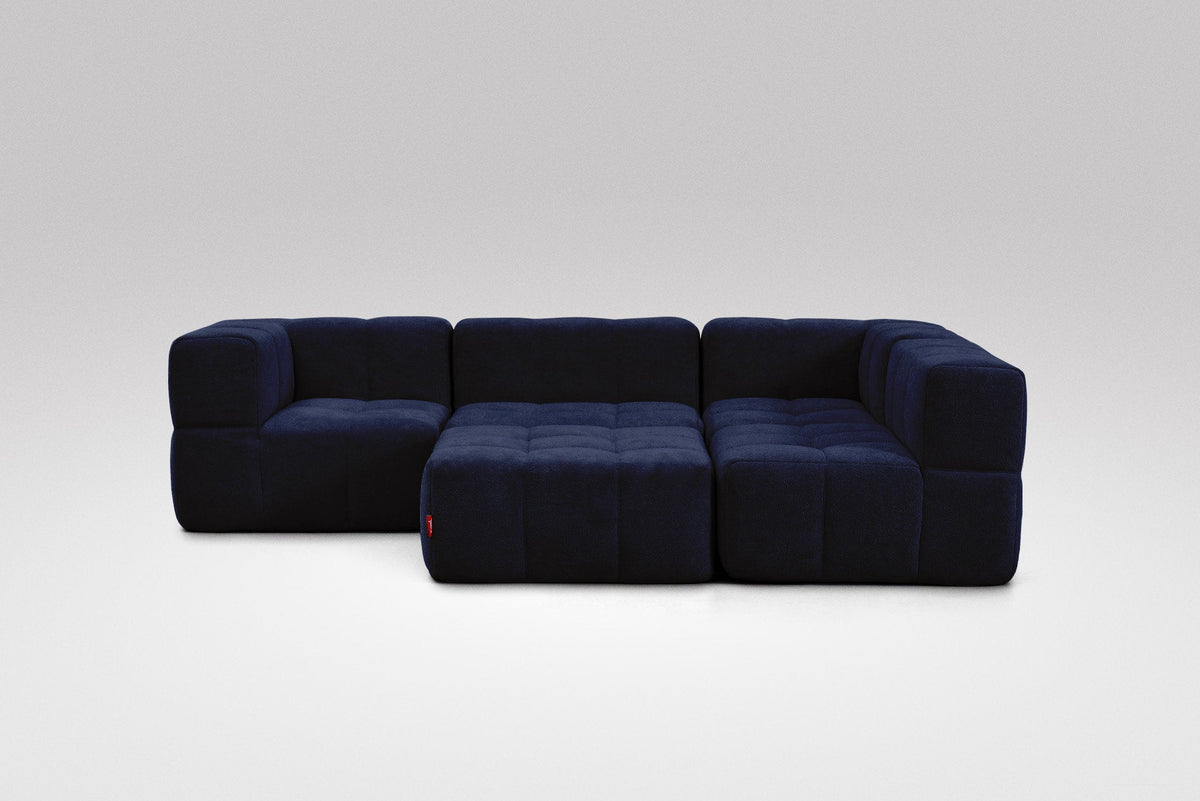 5 Teiliges Modulares Sofa – Blau-1