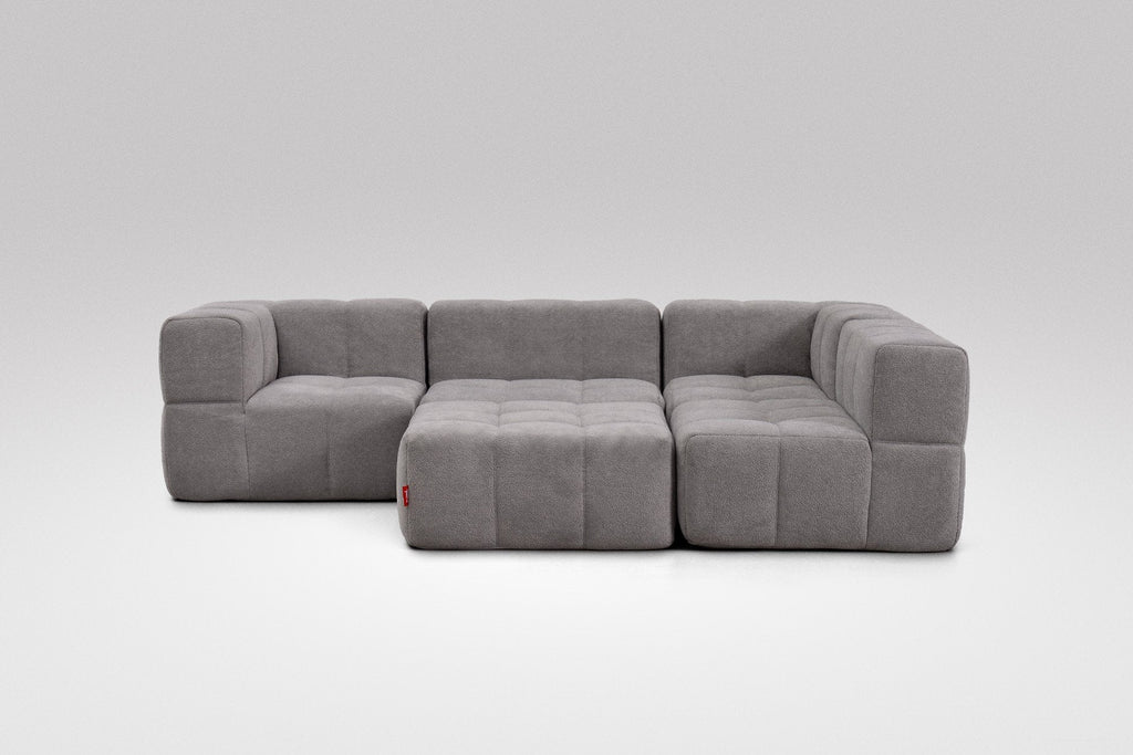 5 Teiliges Modulares Sofa – Grau-1