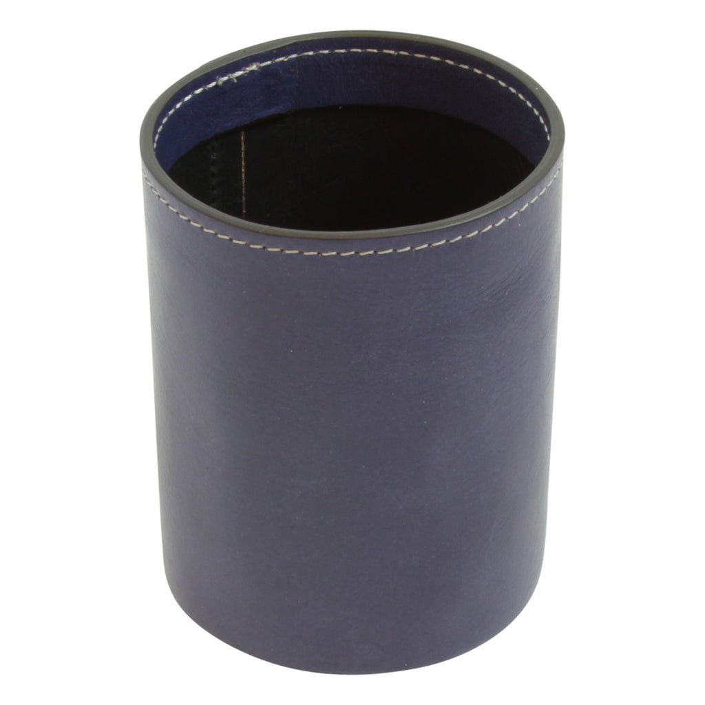Leather pen cup-1