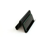 Leather ipad and iphone stand - black-0