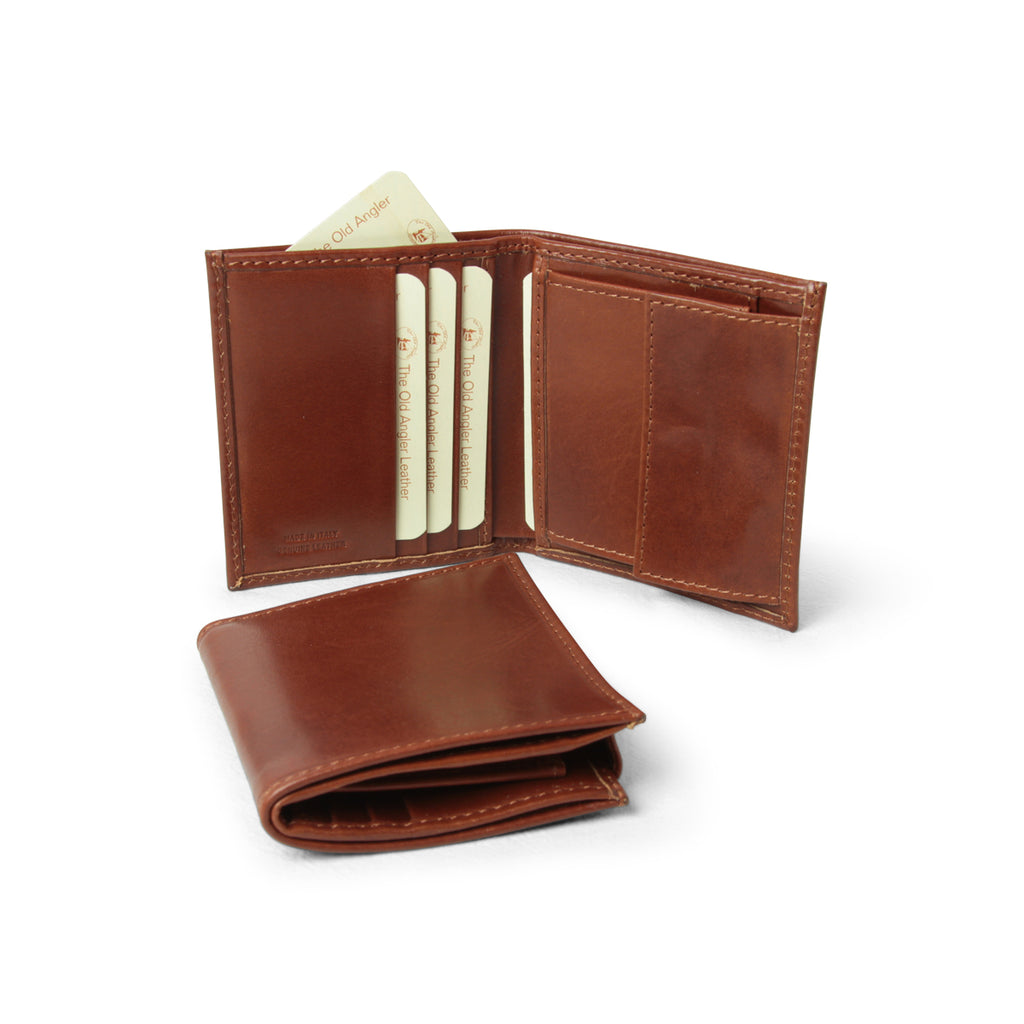 Leather wallet - brown-0