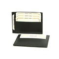 Leather Credit Card Holder with RFID blocking tecnology – black-0