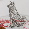 Adorable Akita Dog Sculpture-0
