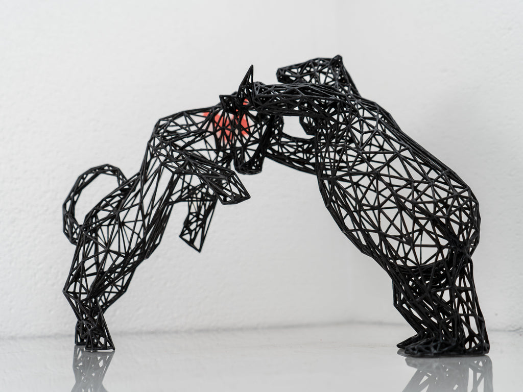 Bull vs. Bear Market Statue - Decor Sculpture-3