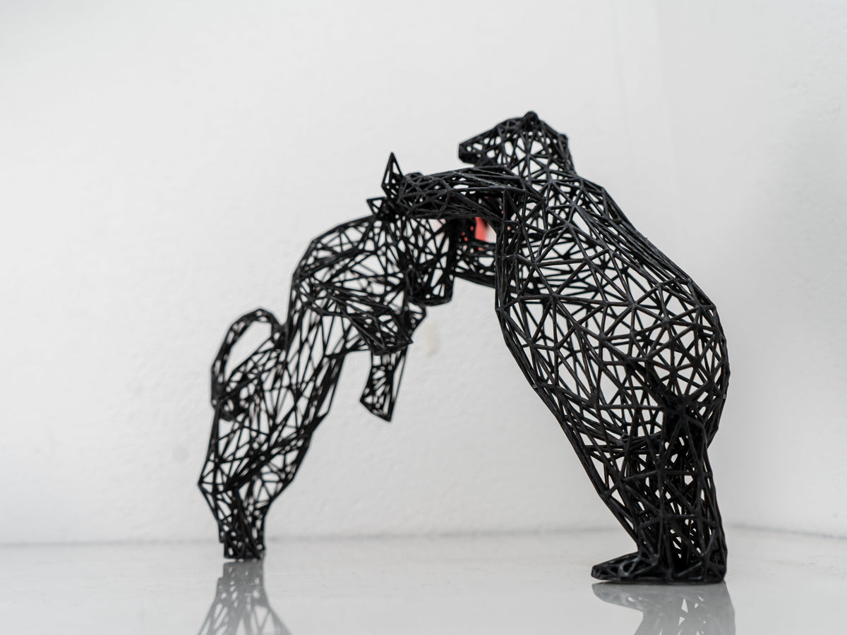 Bull vs. Bear Market Statue - Decor Sculpture-1