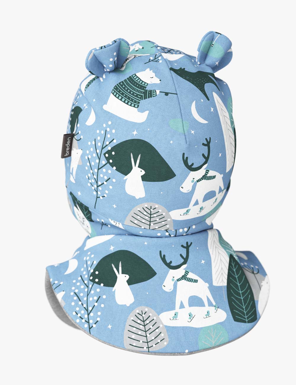 Winter Merino Baby Balaclava CAISON-4