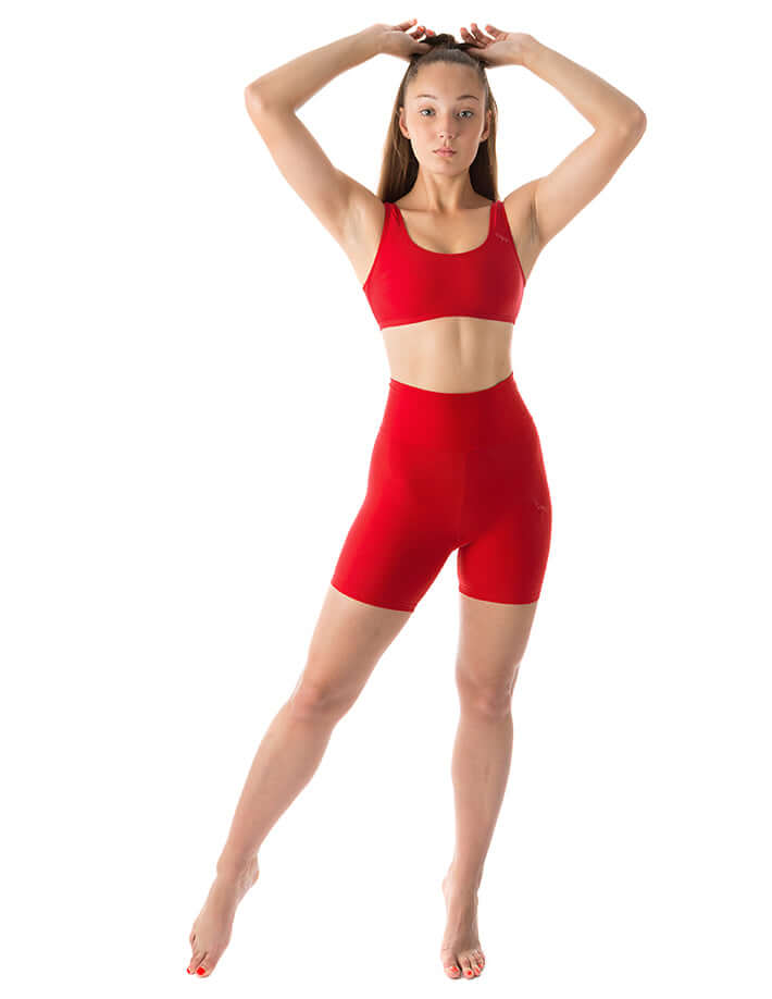 High Waisted Yoga Shorts, Short Leggings – Zoe-7