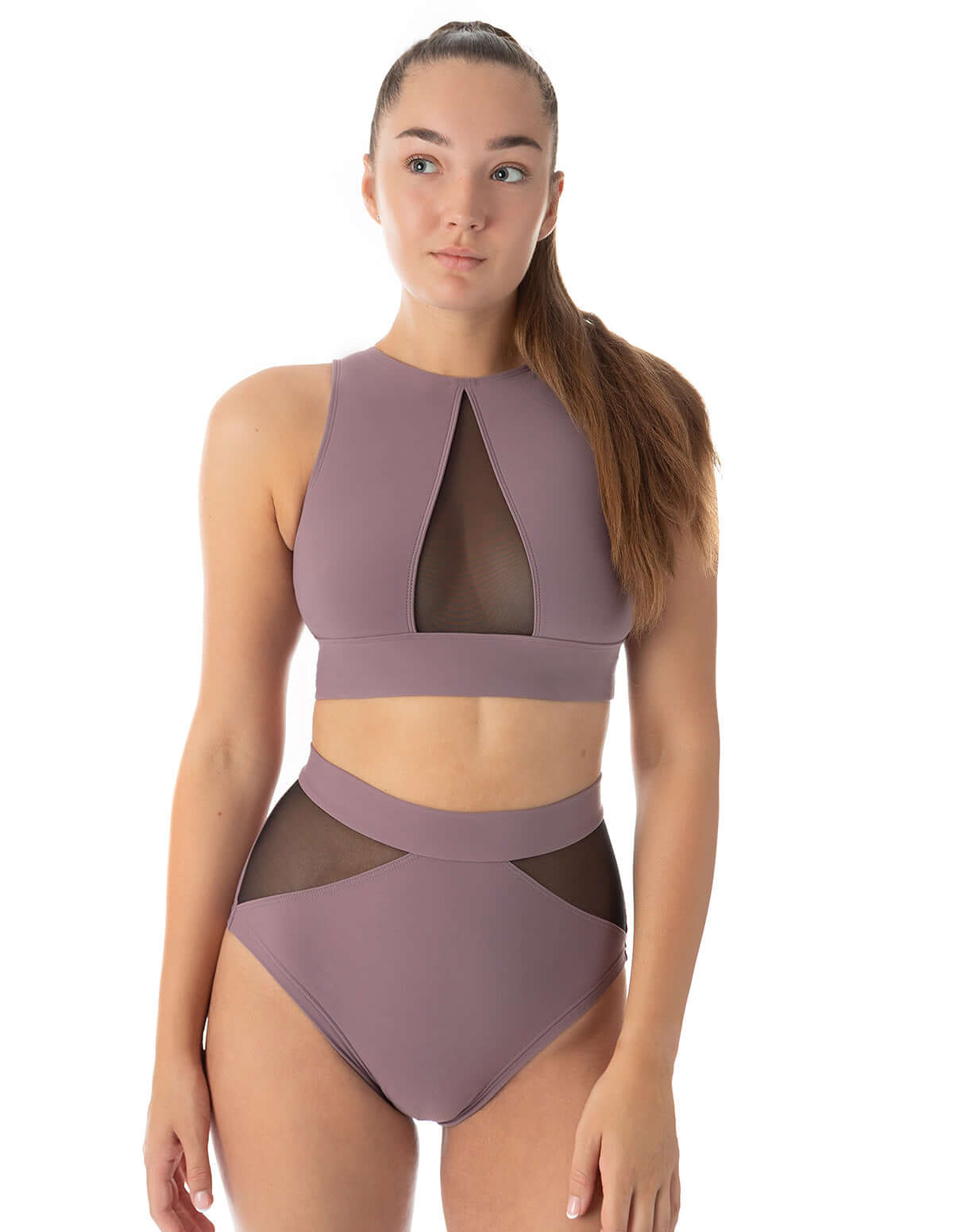 Mesh Sports Bra for Pole Dancing & Yoga – Rachel-7