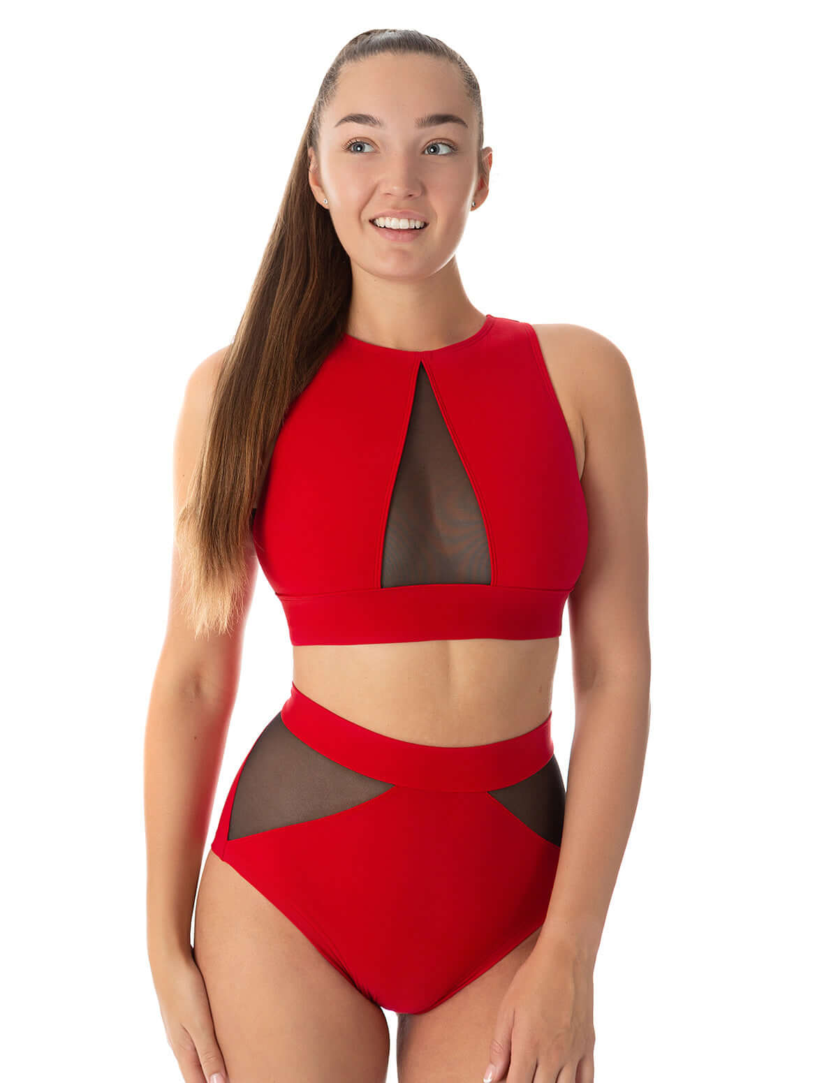 Mesh Sports Bra for Pole Dancing & Yoga – Rachel-8