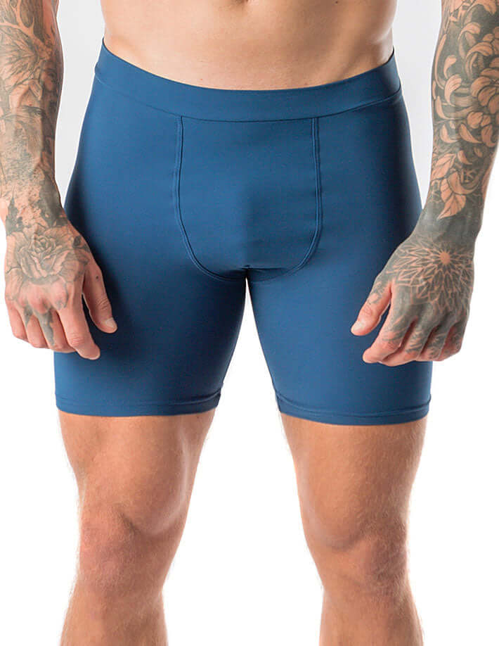 Men's Hot Yoga Shorts, Sweatproof Lycra Fit – James-7