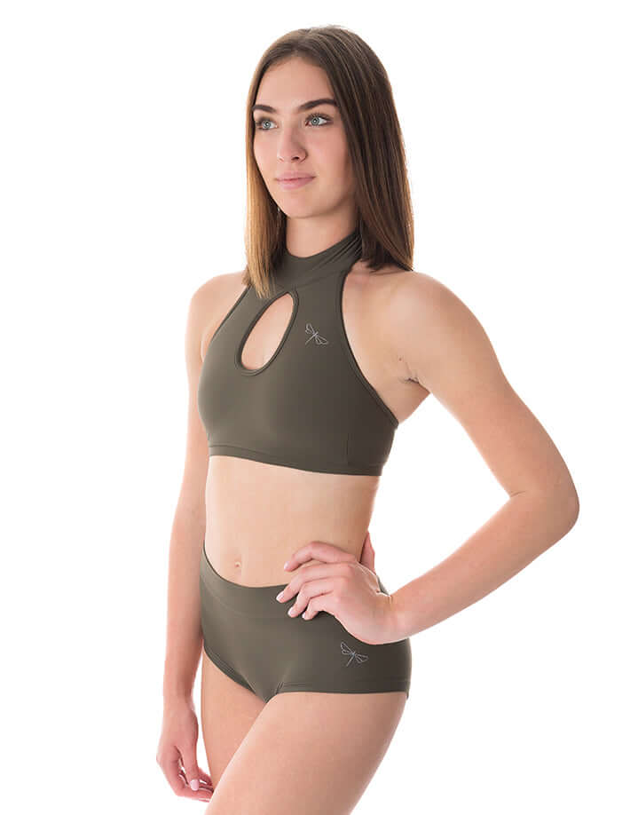 High Neck Sports Bra – Terri-9