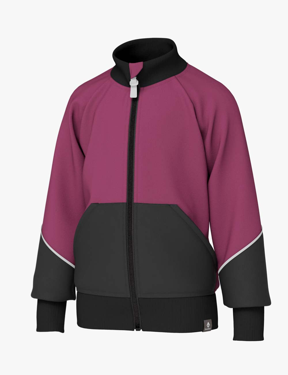 Sweat jacket with waterproof details ESPEN-1