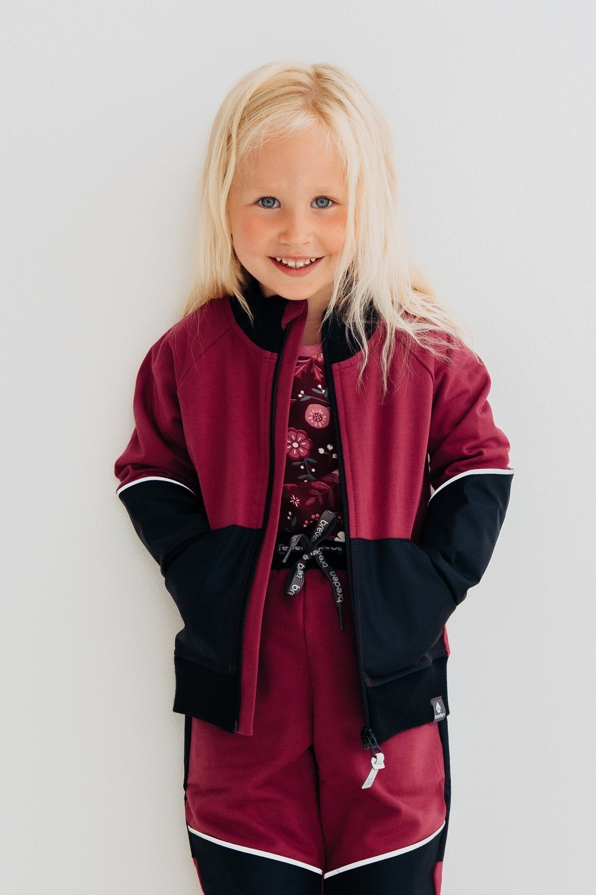 Sweat jacket with waterproof details ESPEN-0