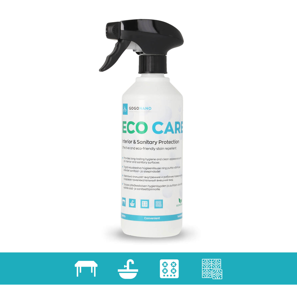Interior &amp; Sanitary Protector EcoCare, 500ml Single product-0