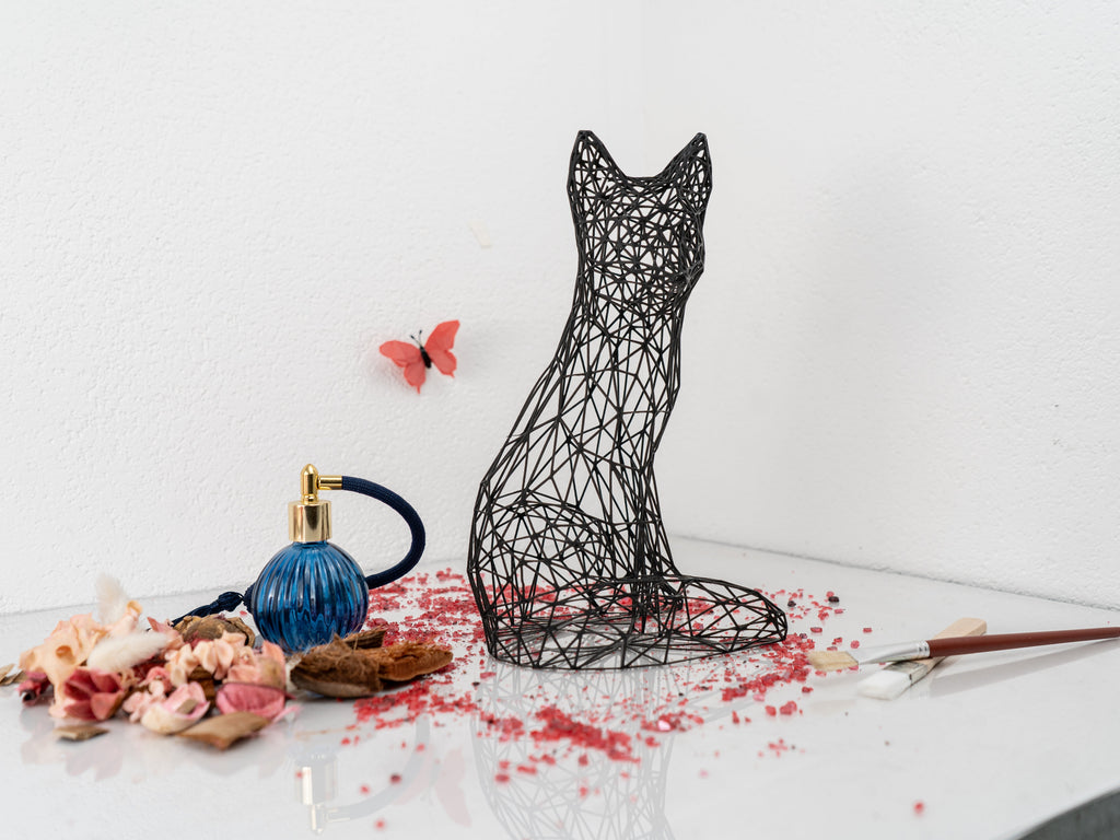 Modern Fox Sculpture-2