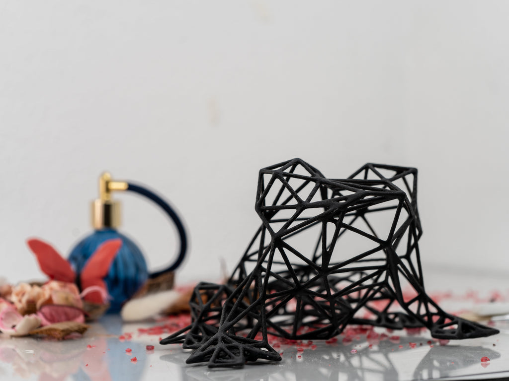 Geometrical Frog Decor Sculpture-2