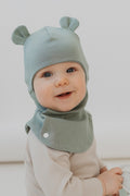 Ribbed Cotton Baby Balaclava GEMMA