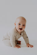Ribbed Bodysuit with Long Sleeves GIANNA-0
