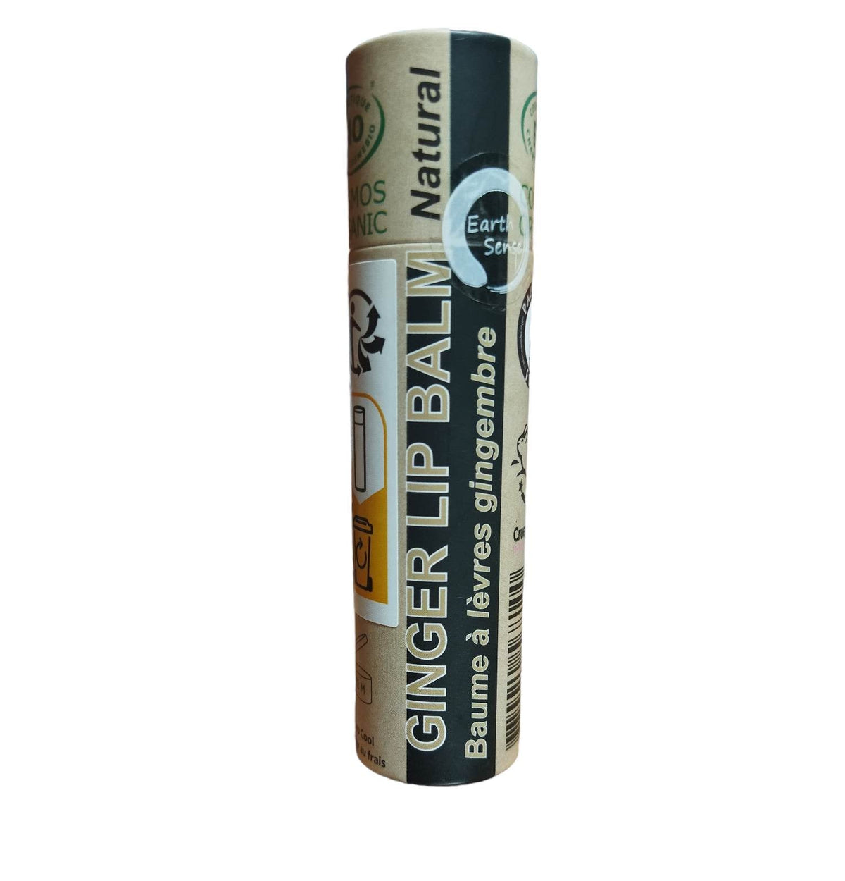 Organic Ginger Lip Balm 15ml - One piece-1