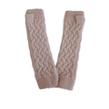 Guanti Manicotto Trecce Bambina Cashmere Rigenerato-0