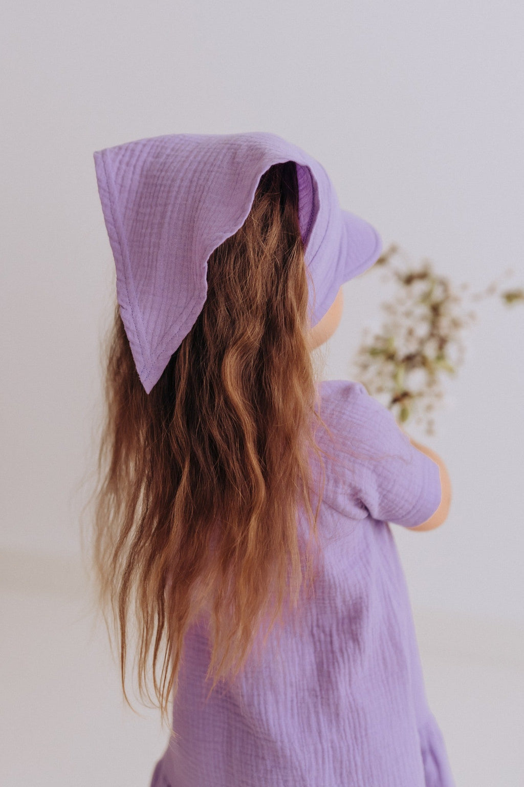 Kids Peaked Summer Hat MILA
